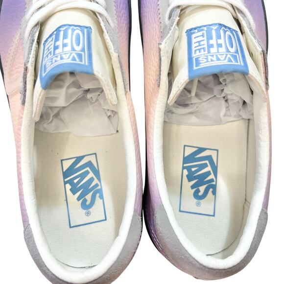 Vans Sport Low Classic Sneaker Shoes Men 9 Women 10.5 Purple Gray White New - Picture 7 of 8